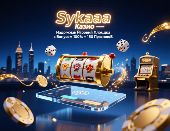 Sykaaa Казино — Надёжная Игровая Площадка с Бонусом 100% + 150 Фриспинов